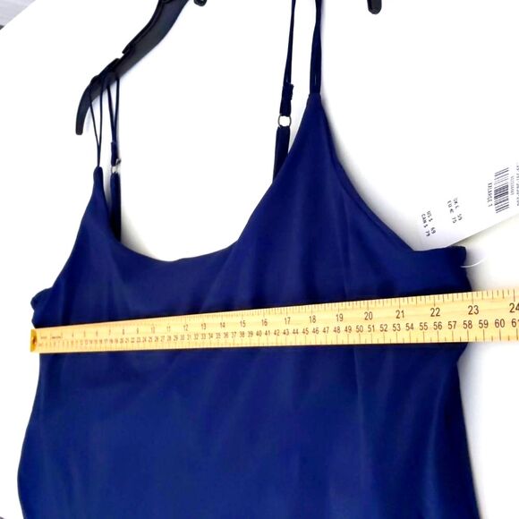 NEW Women's Navy Blue Abercrombie & Fitch Sexy Intimate Slip Dress 2XLT - Picture 3 of 8
